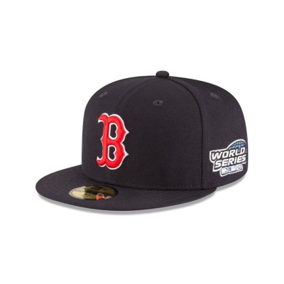 Sapca New Era Boston Red Sox MLB 2004 World Series Wool 59FIFTY Fitted - Albastri